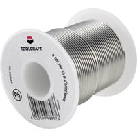 TOOLCRAFT Soldeertin, loodvrij Spoel Sn99,3Cu0,7 ROL1 100 g 1.5 mm - thumbnail