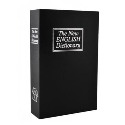 Malatec boek met kluis - Engels geheim boek - incl. 2x sleutels - 24 x 15 x 5 cm