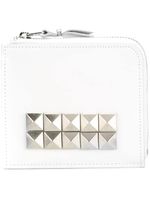 Comme Des Garçons Wallet portefeuille "Studs" - Blanc