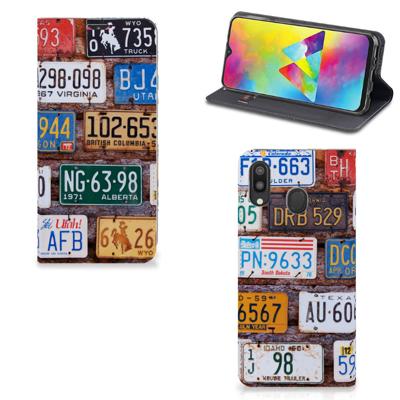 Samsung Galaxy M20 Stand Case Kentekenplaten