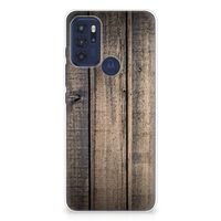 Motorola Moto G60s Bumper Hoesje Steigerhout