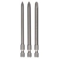 Bosch Accessories 2607001757 Kruis-bit PH 1, PH 2, PH 3 Extra hard E 6.3 3 stuk(s)