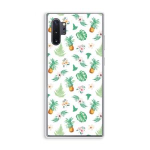 Ananas bladeren: Samsung Galaxy Note 10 Plus Transparant Hoesje
