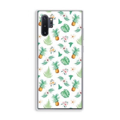 Ananas bladeren: Samsung Galaxy Note 10 Plus Transparant Hoesje
