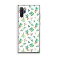 Ananas bladeren: Samsung Galaxy Note 10 Plus Transparant Hoesje