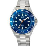 Q&Q GENT DIVER BLUE (Ø 41 mm) Heren horloge