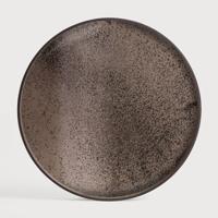 Ethnicraft Rond Dienblad 'Aged' 92cm, kleur Brons