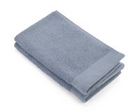 WALRA Gastendoek Soft Cotton Blauw (set 2 stuks) - 30x50 cm - thumbnail