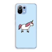Eenhoorn: Xiaomi Mi 11 Lite Transparant Hoesje Eenhoorn: Xiaomi Mi 11 Lite Transparant Hoesje