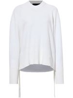 Proenza Schouler pull Amy en tweed - Blanc