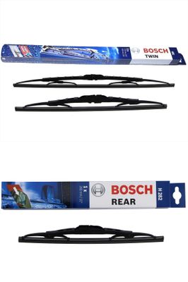 Bosch Ruitenwissers voordeelset voorzijde + achter 481H282