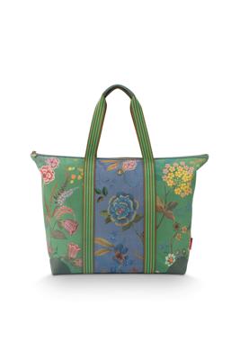 Pip Studio Tote Bag Tilda Groot Bodhi Flower Groen Pip Studio Tote Bag Tilda Groot Bodhi Flower Groen
