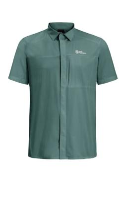 Jack wolfskin Vandra S/S Shirt Heren Jade Green XXL
