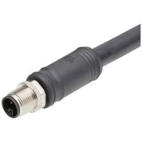 Molex 1205000242 Sensor/actuator connector, geassembleerd Aantal polen (sensoren): 4 Stekker, recht 1 m 1 stuk(s) Bag
