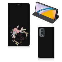 OnePlus Nord 2 5G Magnet Case Boho Text