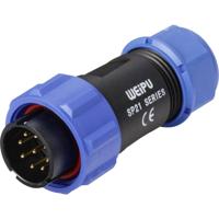 Weipu SP2110 / P 9 II Ronde connector Stekker, recht Totaal aantal polen: 9 Serie (ronde connectoren): SP21 1 stuk(s)