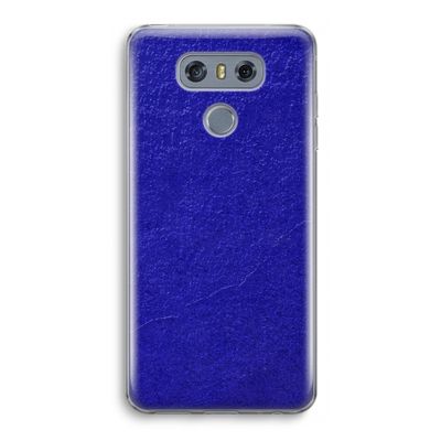 Majorelle Blue: LG G6 Transparant Hoesje
