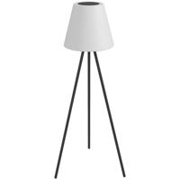 Outsunny Staande lamp Design staande lamp, LED-verlichting, 39 x 39 x 153 cm, Zwart + Wit - thumbnail