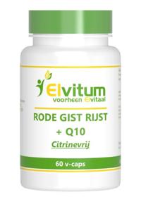 Rode Gist Rijst + Co-enzym Q10 Citrinevrij