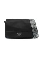 Emporio Armani logo-plaque crossbody bag - Noir - thumbnail