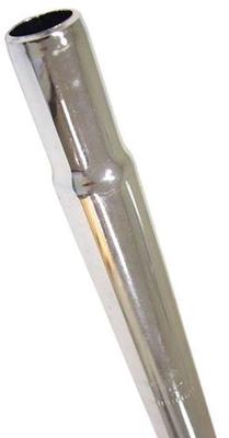 Zadelpen kaars S ø25,4mm / 330mm - chroom