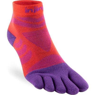Injinji Womens ultra run mini crew - Multi - Dames