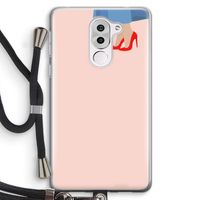 High heels: Honor 6X Transparant Hoesje met koord