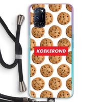 Koekerond: Oppo A72 Transparant Hoesje met koord