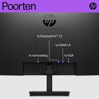 HP V22i G5 computer monitor 54,6 cm (21.5") 1920 x 1080 Pixels Full HD Zwart - thumbnail