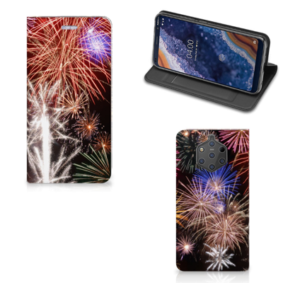 Nokia 9 PureView Hippe | Standcase | Vuurwerk