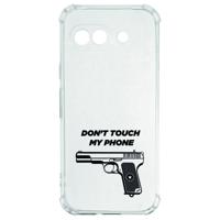 Google Pixel 9a Hoesje - Pistol DTMP TPU Antishock