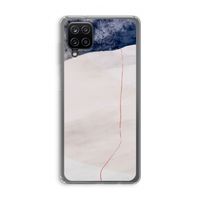 Stone White: Samsung Galaxy A12 Transparant Hoesje Stone White: Samsung Galaxy A12 Transparant Hoesje