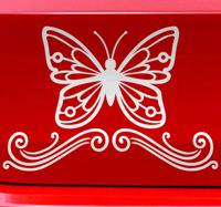Autosticker vlinder silhouette