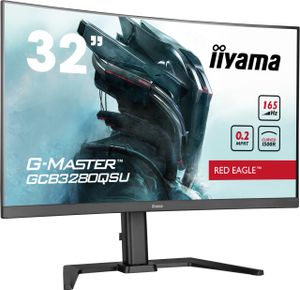 iiyama G-Master Red Eagle GCB3280QSU-B1 gaming monitor 165Hz, HDMI, DisplayPort, USB, Audio, AMD Free-Sync