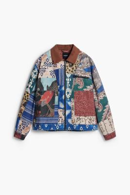 Patchwork-jas - WHITE - L