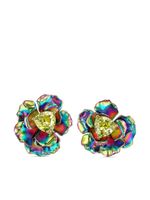 Anabela Chan boucles d'oreilles en or 18ct ornées de quartz - Bleu - thumbnail