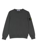 Stone Island Junior sweat à motif Compass - Gris - thumbnail