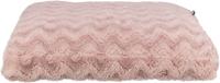 TRIXIE HONDENKUSSEN LOKI GERECYCLED HOEKIG ROZE 60X45 CM