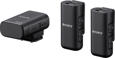 Sony ECM-W3 Zwart Microfoon voor digitale camera