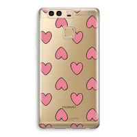 Ondersteboven verliefd: Huawei P9 Transparant Hoesje