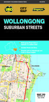 Stadsplattegrond 299 Wollongong Suburban Streets NSW | UBD Gregory's
