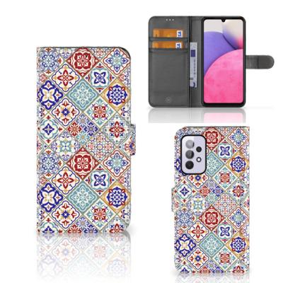 Samsung Galaxy A33 5G | Bookcase | Tiles Color