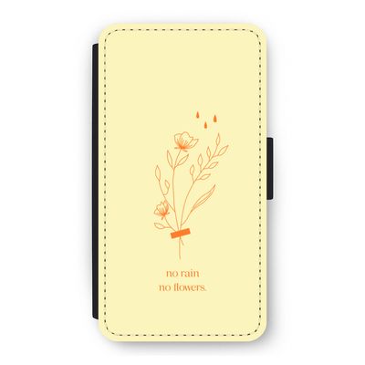 No rain no flowers: iPhone 11 Pro Flip Hoesje