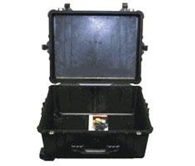 Peli 1610 koffer zwart met foam