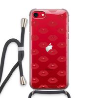 Lips: iPhone SE 2020 Transparant Hoesje met koord