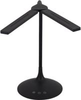 ALBA LED draadloze LED bureaulamp Twin, zwart