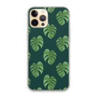Monstera leaves: iPhone 13 Pro Max Transparant Hoesje
