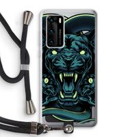 Cougar and Vipers: Huawei P40 Transparant Hoesje met koord