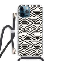Magic pattern: iPhone 12 Pro Max Transparant Hoesje met koord