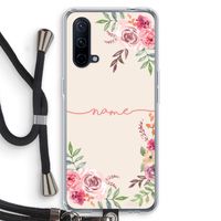 Rozen: OnePlus Nord CE 5G Transparant Hoesje met koord Rozen: OnePlus Nord CE 5G Transparant Hoesje met koord